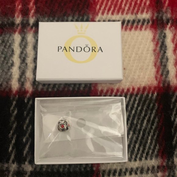 Pandora Jewelry - 🌹3/$40🌹NWT Red Heart Pandora Charm